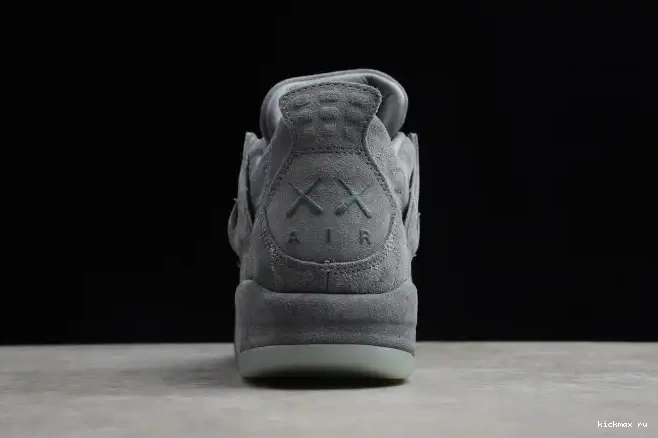 Rep MAX 4 Cool Air 930155-003 KAWS Grey Jordan x 0407